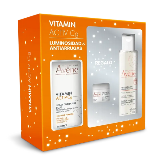 Avene Pack Serum Vitcg+Agua Mic 100Ml+Minicr Hab3 Fcia Av 24