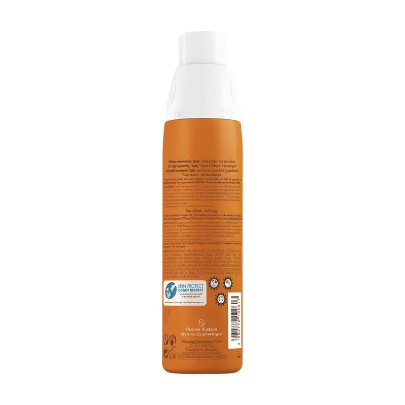 Avene Solar Spray Pieles Sensibles SPF 50+ 200 ml