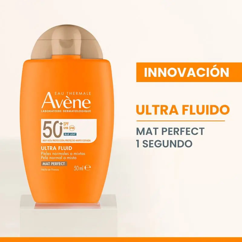 Avene Ultra Fluid Mat Perfect Con Color Spf50+, 50 ml