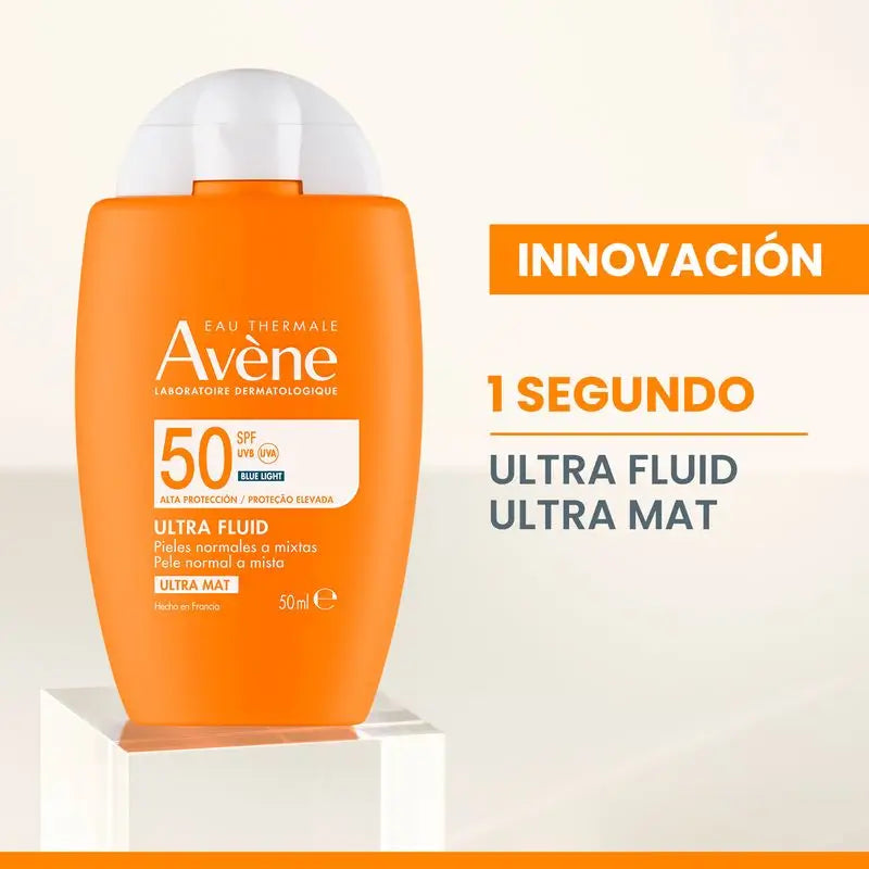 Avene Ultra Fluido Ultra Mat Spf50+, 50 ml