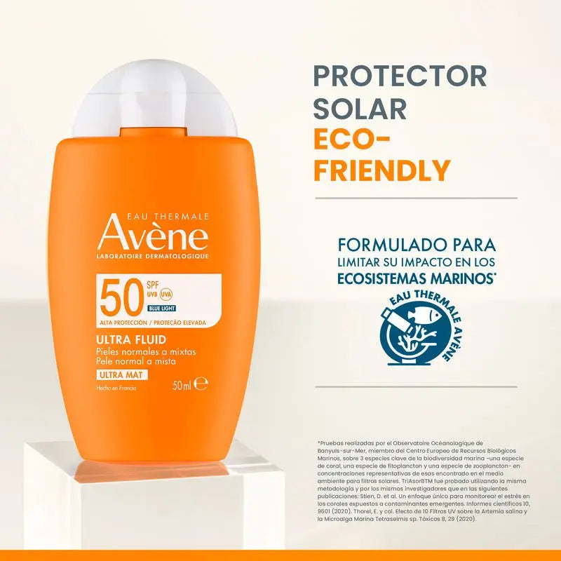 Avene Ultra Fluido Ultra Mat Spf50+, 50 ml