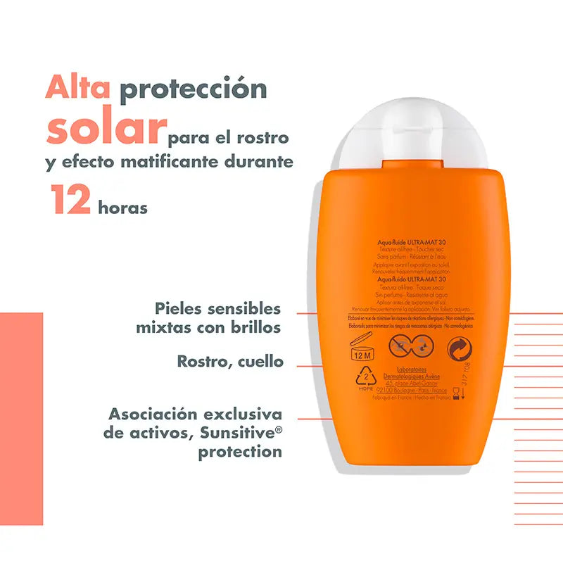 Avene Ultra Mat Aqua Fluido SPF 30