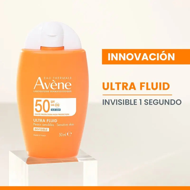 Avene Ultrafluido Invisible Spf50 Av, 50 ml