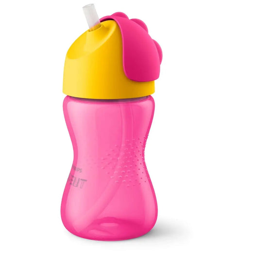 Avent Vaso Aprendizaje Pajita 300 ml Niña +12 Meses