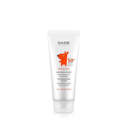 BABÉ Fotoprotector Pediátrico Loción SPF 50+, 100 ml