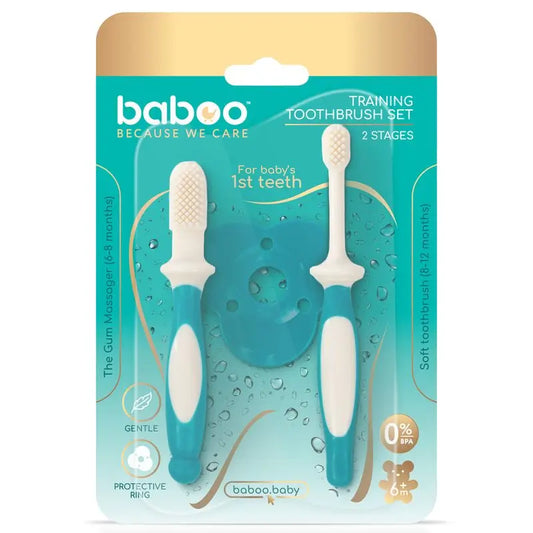 Baboo Set De Cepillos De Dientes 6+ Meses