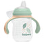 Baboo Vaso De Aprendizaje Con Boquilla De Silicona Peachy Keen 6+ Meses, 260 ml