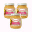 Babybio Frutas con Cereales, Pack 3 x 130 gr