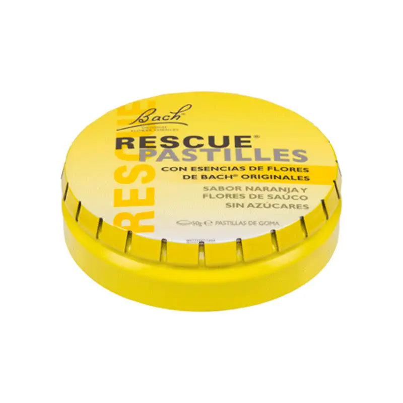 Bach Rescue Pastillas Naranja Sauco 50 Gr