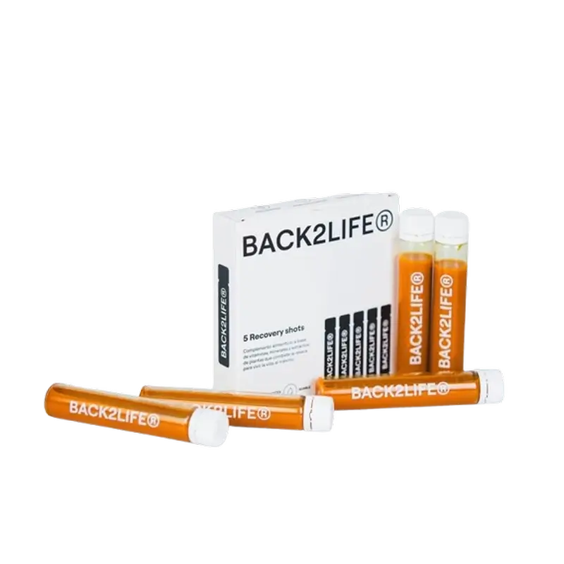 Back2Life Recovery Anti Resaca , 5 x 25 ml unidades