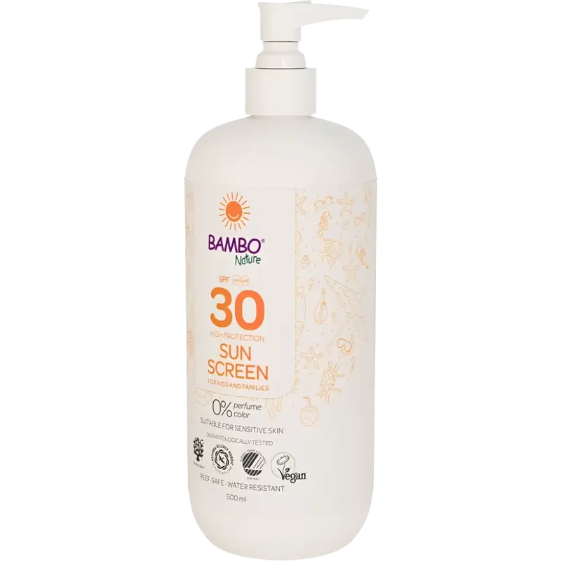 Bambo Nature Crema Solar Spf30, 500 ml