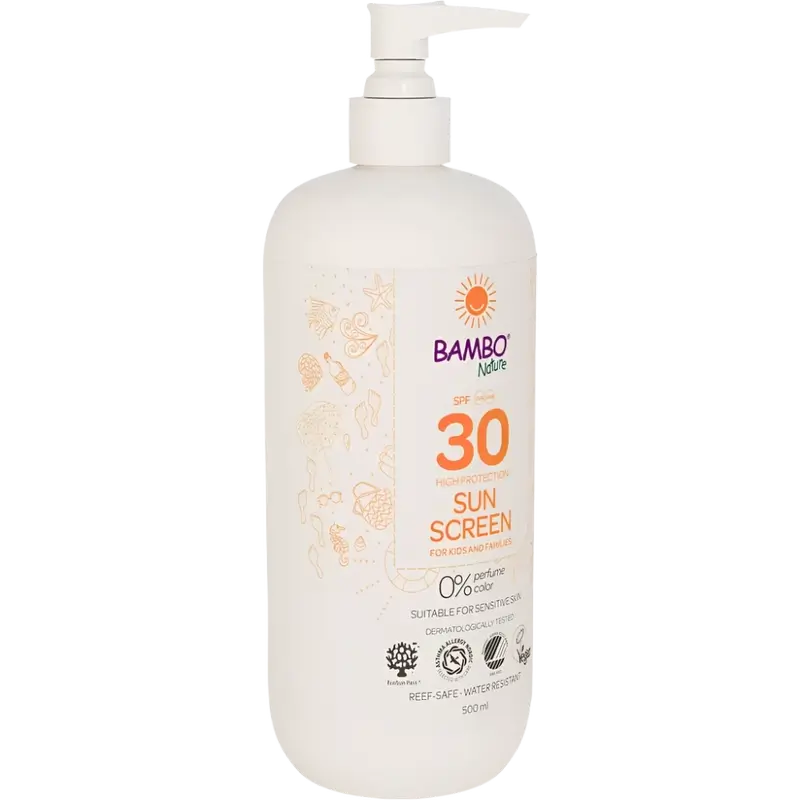 Bambo Nature Crema Solar Spf30, 500 ml