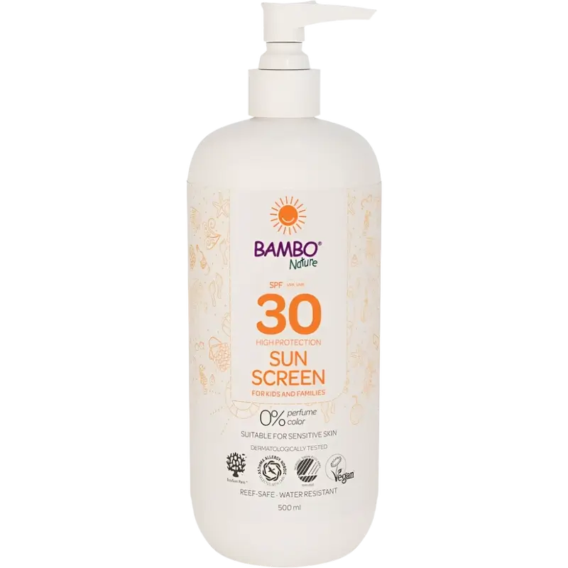 Bambo Nature Crema Solar Spf30, 500 ml