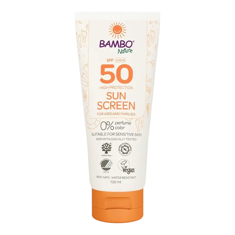 Bambo Nature Crema Solar Spf50, 100 ml