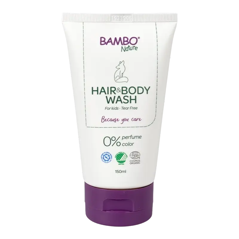 Bambo Nature Gel De Baño & Champú, 150 ml