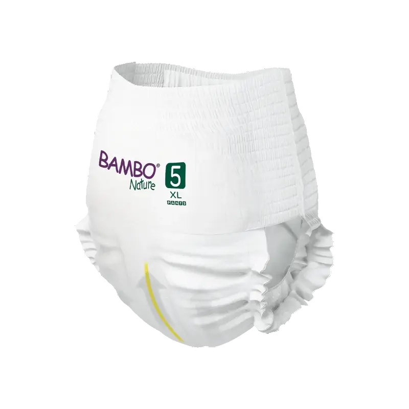 Bambo Nature Pants Pañales Talla 5 (12-18Kg), 19 unidades