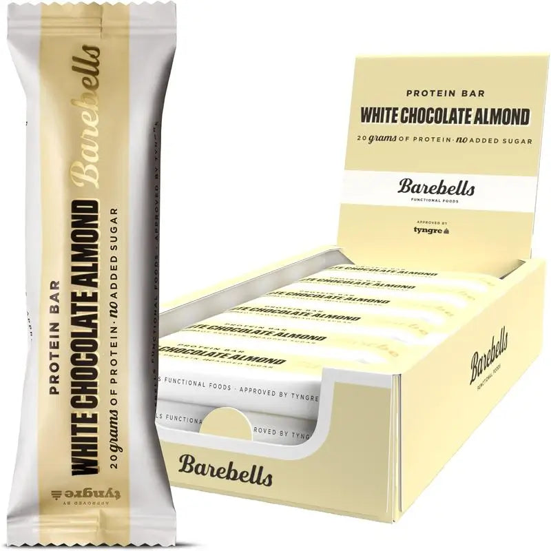 Barebells  Pack White Chocolate Almond,  12 uds x 55 gramos