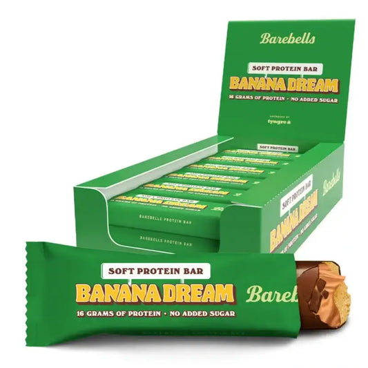 Barebells Barritas Proteicas Banana Dreams, 55 gr x 12 Unidades