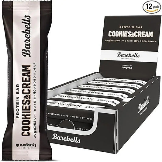 Barebells Pack Cookies & Cream,  12 uds x 55 gramos