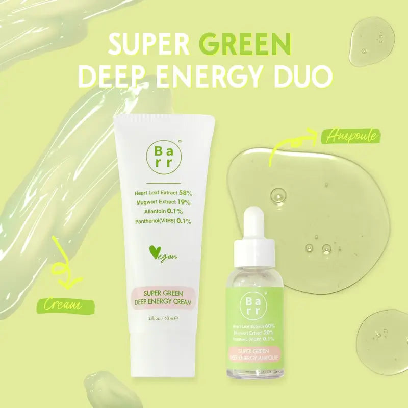 Barr Super Green Deep Energy Ampollas, 30 ml