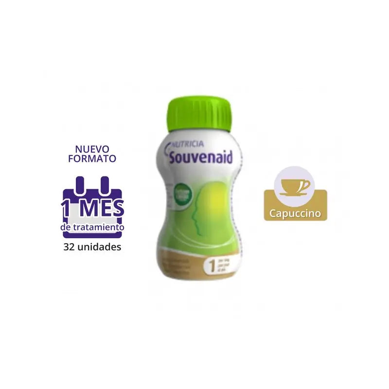 Nutricia Souvenaid Batidos Sabor Capuchino 32 Unidades x 125 ml