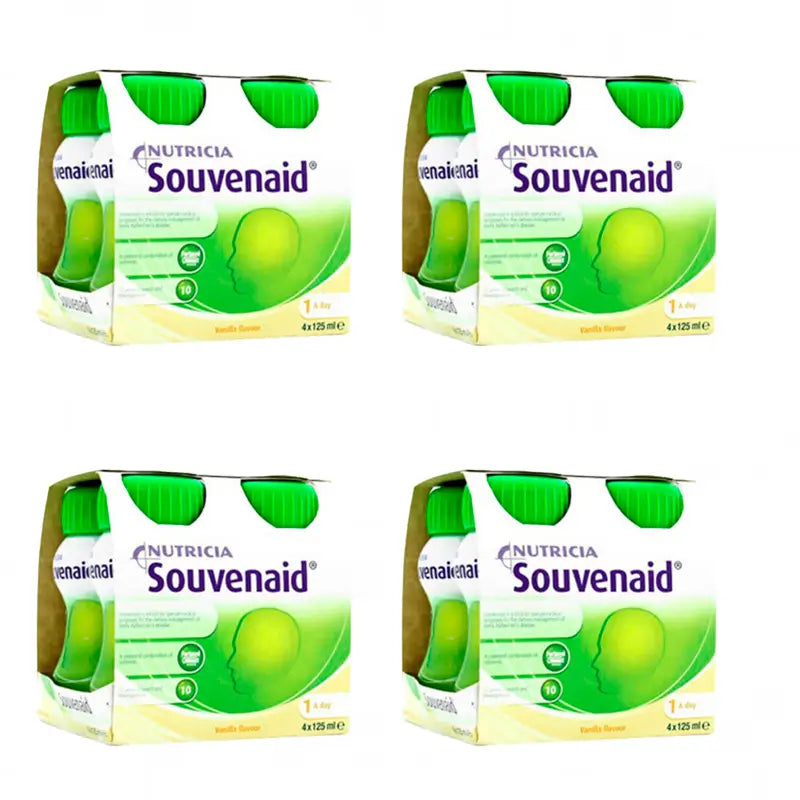 Nutricia Souvenaid Batidos Sabor Vainilla 16 Unidades x 125 ml