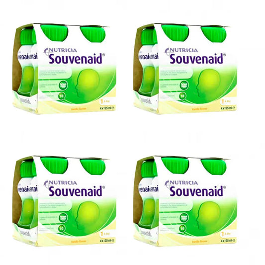 Nutricia Souvenaid Batidos Sabor Vainilla 16 Unidades x 125 ml