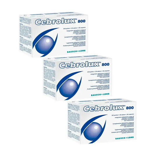 Bausch & Lomb Cebrolux 800, Pack 3 x 30 Sobres