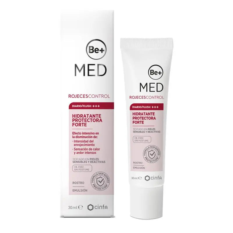 Be + Med Rojeces Control Emulción Hidratante Protectora Forte