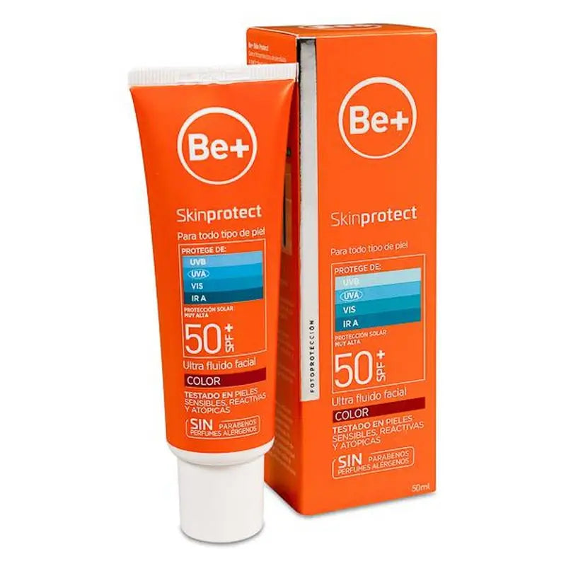 Be + Skin Protect Facial Color SPF50+ 50 ml