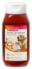 Beaphar Aceite de Salmon Perro y Gato 425 ml, comida húmeda para perros