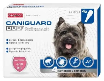 Beaphar Caniguard Duo S 4-10Kg 4Pip