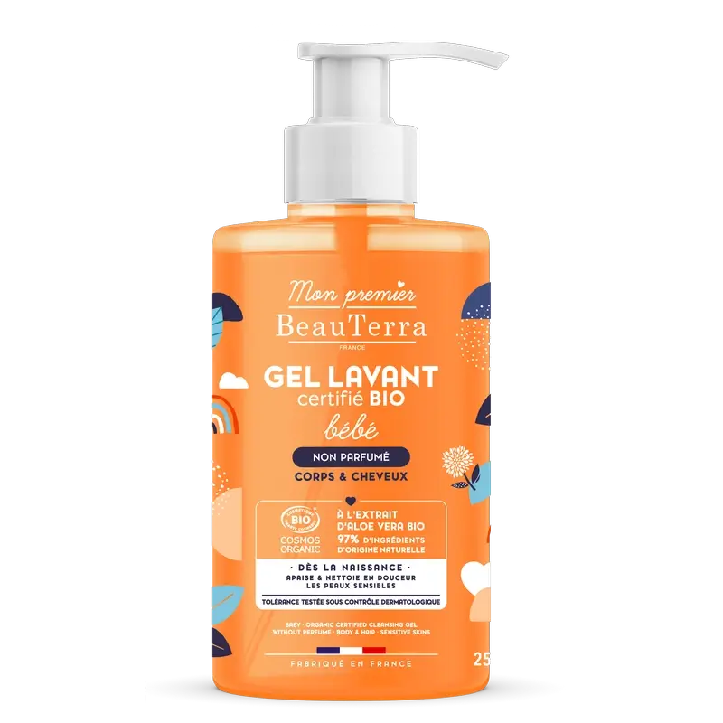 Beauterra Bio Bebé Gel De Ducha Sin Perfume , 750 ml