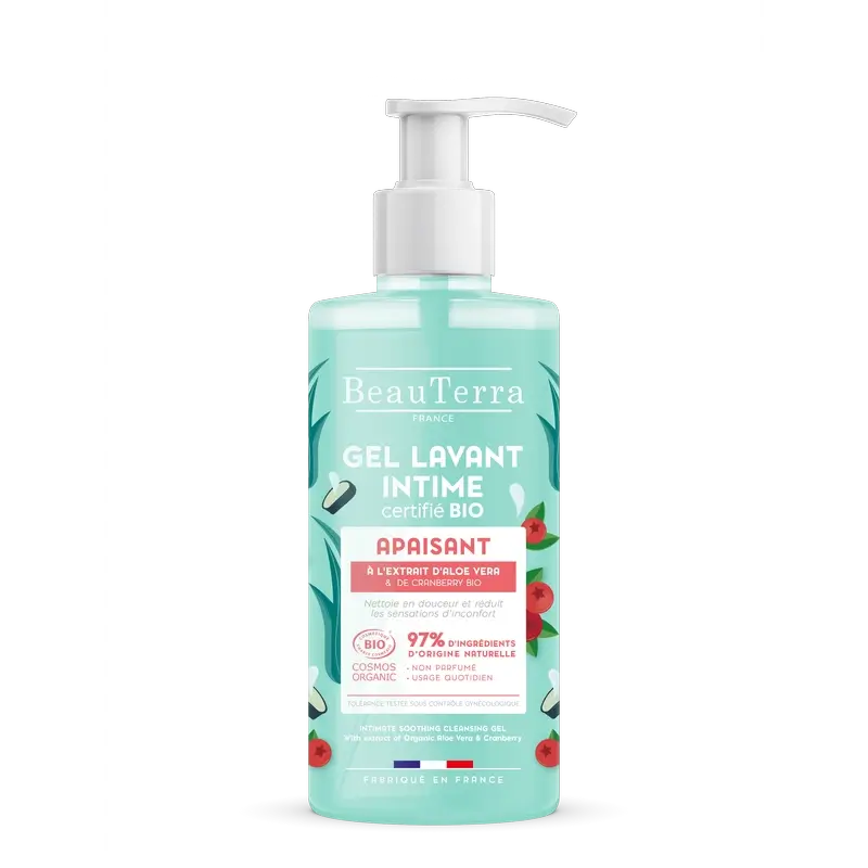 Beauterra Bio Gel De Ducha Íntimo Calmante  , 500 ml