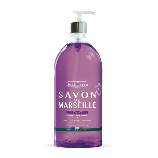 Beauterra Jabones De Marsella Jabón De Marsella Lavanda , 1000 ml