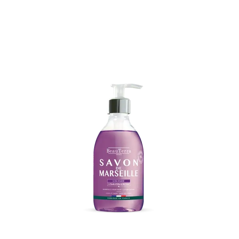 Beauterra Jabones De Marsella Jabón De Marsella Lavanda , 300 ml