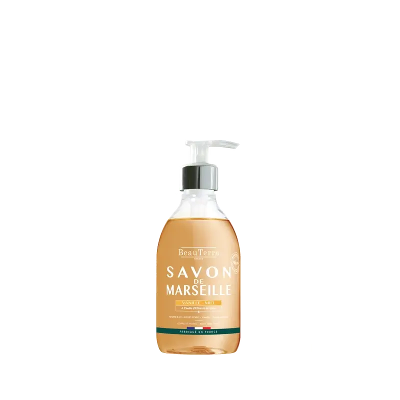 Beauterra Jabones De Marsella Jabón De Marsella Vainilla Y Miel , 300 ml