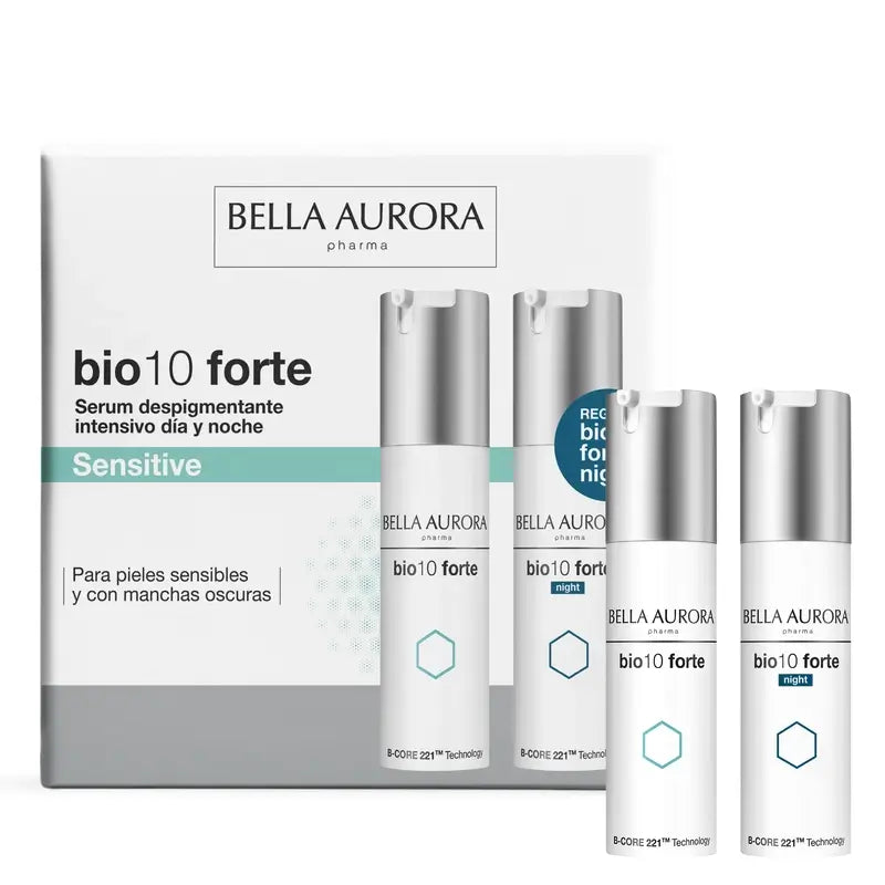 Bella Aurora Bella Aurora Bio10 Forte Ritual Antimanchas Bio10 Forte Sensitive + Bio10 Forte Night, 60 ml