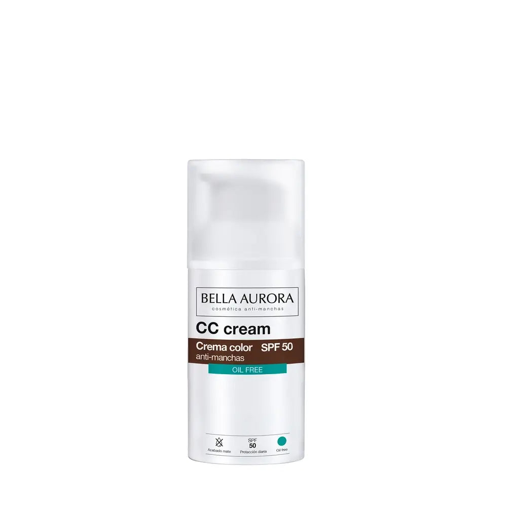 Bella Aurora  Cc Cream Spf50+ Oil-Free , 30 ml.