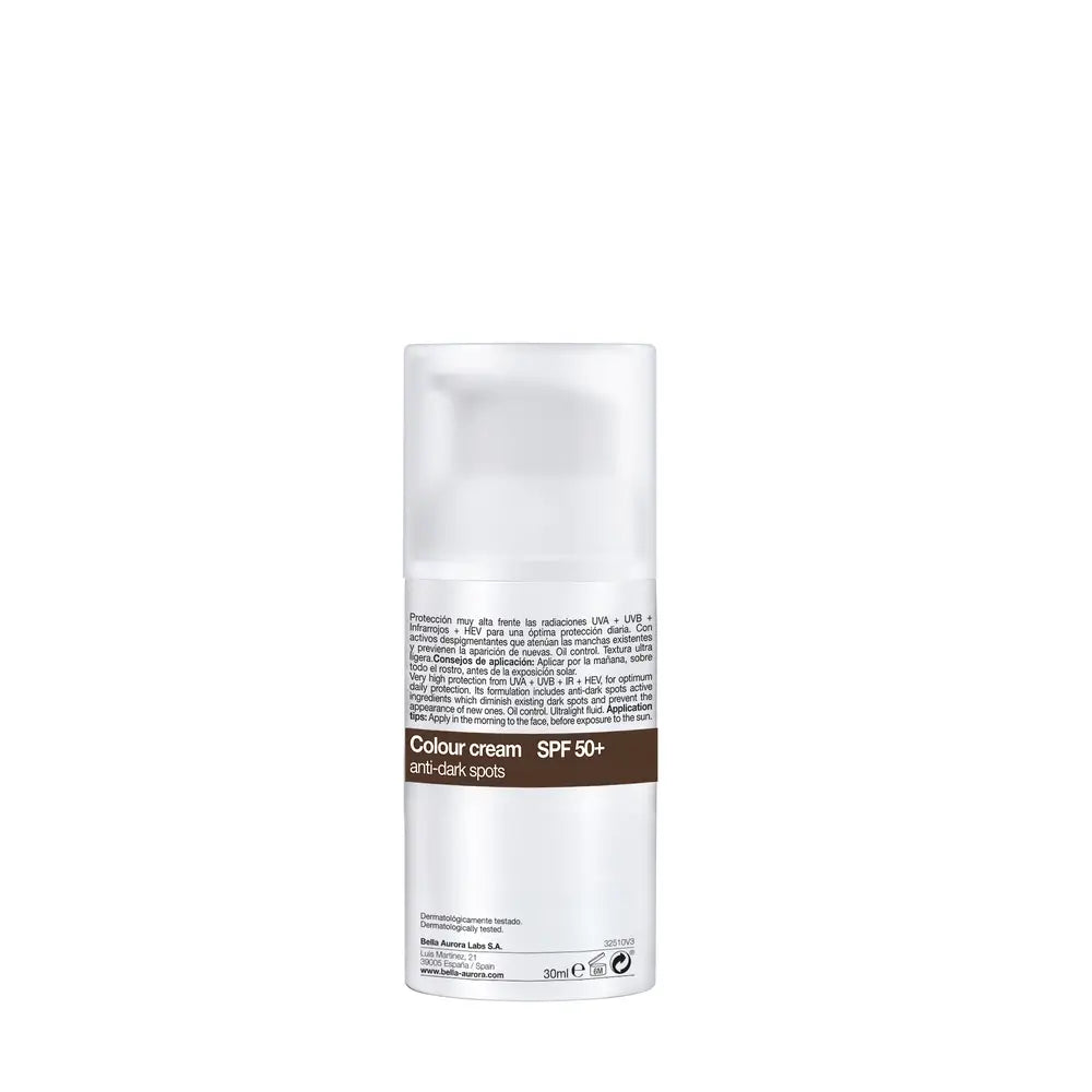 Bella Aurora  Cc Cream Spf50+ Oil-Free , 30 ml.