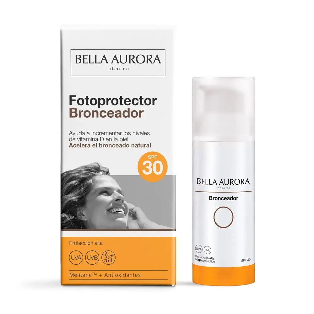 Bella Aurora Fotoprotector Solar Bronceador, 50 ml