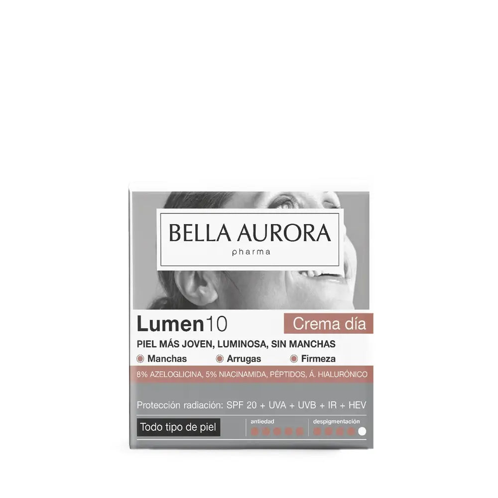 Bella Aurora Lumen10 Antiedad Antimanchas Crema De Día , 50 ml