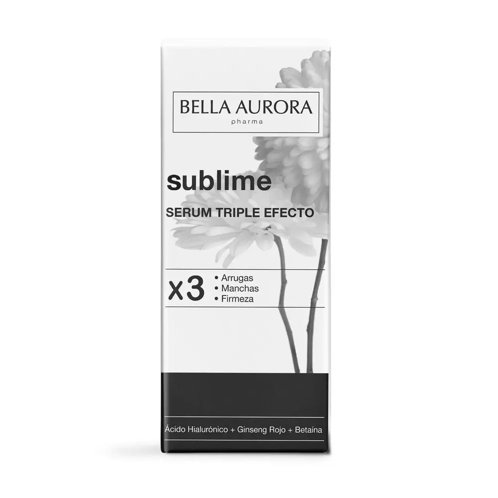 Bella Aurora Sublime Sérum Triple Efecto, 30 ml