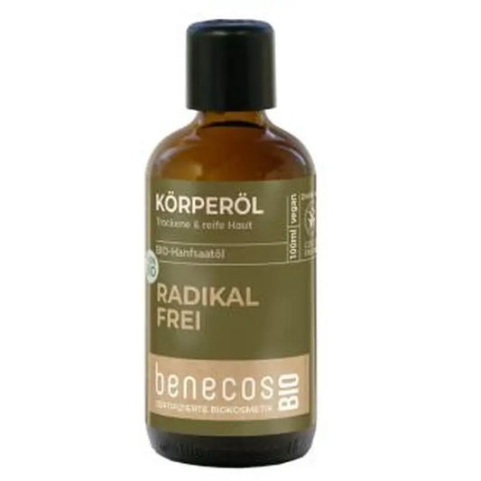 Benecos Aceite Corporal Cañamo 100Ml. Bio Vegano