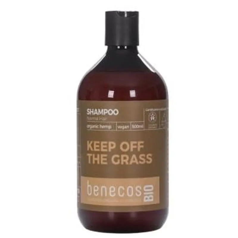 Benecos Champu Cabello Normal Cañamo 500Ml. Bio Vegano