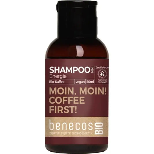 Benecos Champu Energizante Cafe Mini Viaje 50Ml Bio Vegano