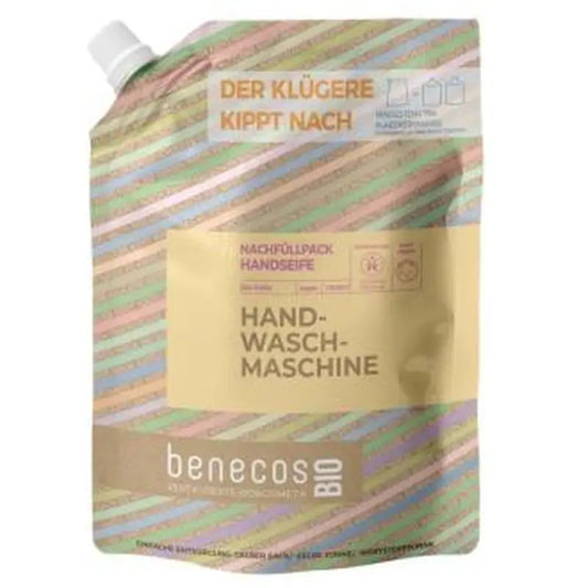 Benecos Jabon De Manos Avena Recarga 1Lt. Bio Vegano