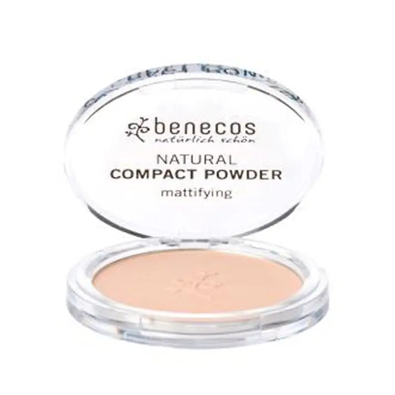 Benecos Polvos Compactos Sand 9Gr. Vegano