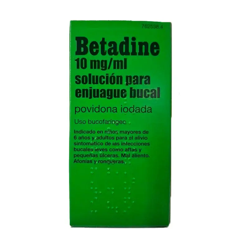 Betadine 10 Mg/Ml Solucion Para Enjuague Bucal, ml 200