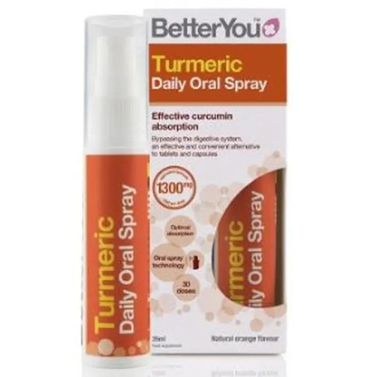 Better You Turmeric Curcuma Spray Oral 25Ml.